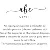 Abc Style Broche Pinza Pasador Dorada de Mariposa Kit 4