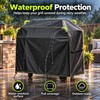 Waterproof BBQ Grill Cover for Outdoor Storage – 100% Polyester