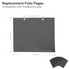 MusBoard Replacement Folio Pages MB-FPG10, 10 Pcs Sheets for Marching