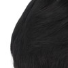 Men's Short Black Wig High Temperature Silk Layered Realistic Breathable