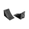 QWORK® Set of 4 Wheel Chocks Trailer Brake Chocks with