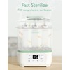 Momcozy Bottle Sterilizer and Dryer, 8-in-1 Electric Steam Baby Bottle
