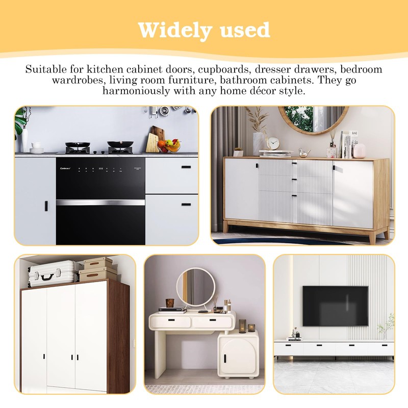 Mynoozi 2Pcs Square Cabinet Knobs,T-Shaped Cabinet Pulls,Stainless Steel Square Single