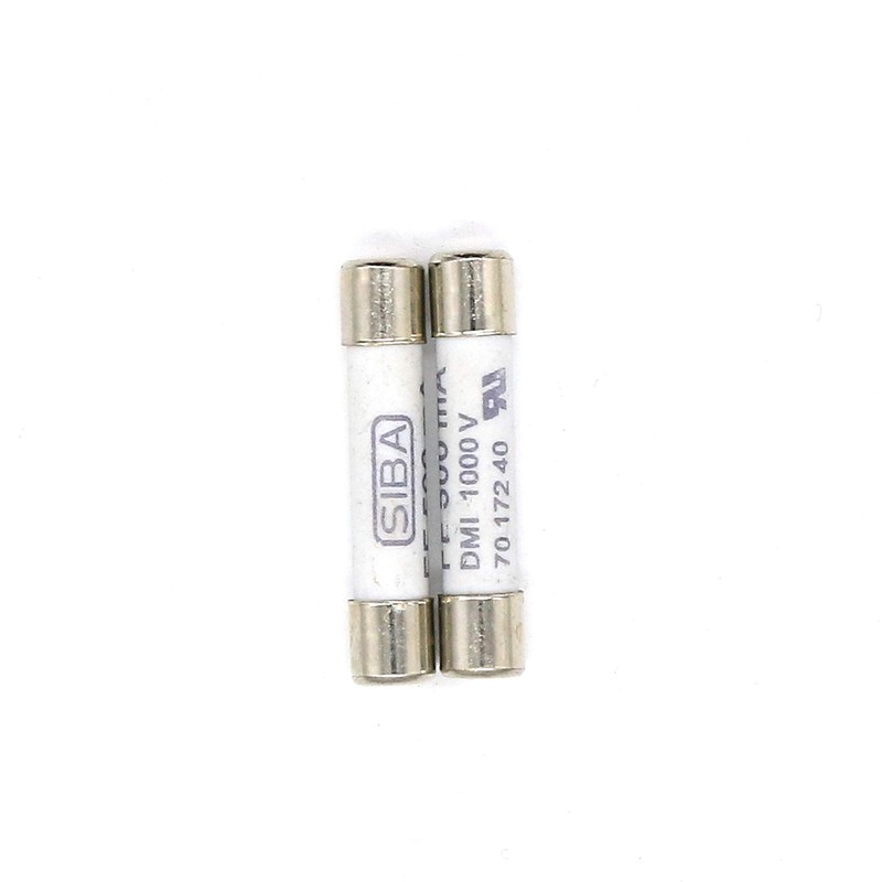 2 Pack Digital Multi Meter Fuse FF500MA (500MA,0.5A)1000V Fast Acting