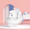 Baby Chair Inflatable Cute Animal Pattern Large Base PVC Soft