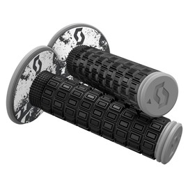 SCOTT 269305-1001 Mellow + Donut Motocross Grips, Black/Grey