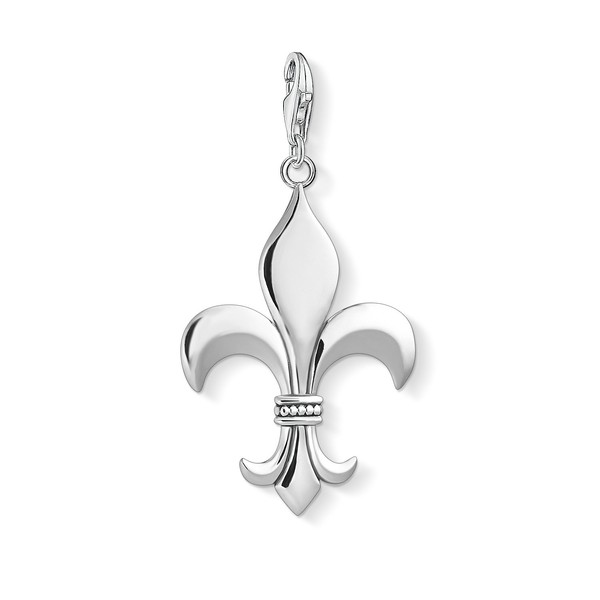 Thomas Sabo Herren Charm-Anhänger Lilie Charm Club 925 Sterling Silber