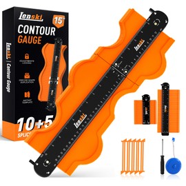 Lenski Gifts for Dad, Stocking Stuffers for Adults, Connectable Contour Gauge Tool, Mens Christmas Dad Gifts, Gifts for Men Who Have Everything, Cool Stuff Gadgets for Men