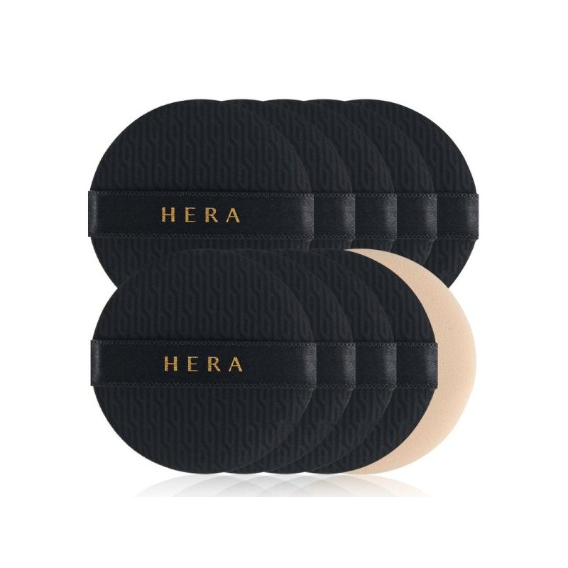 Hera 헤라 블랙 쿠션 퍼프 10매 (C) Hera Black Cushion