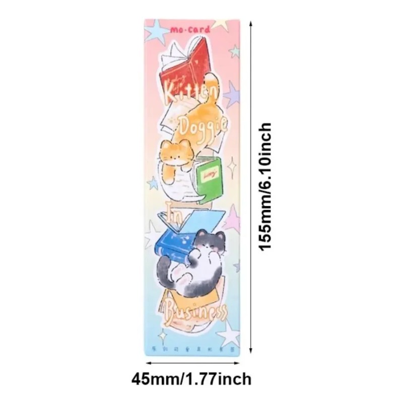 30 Pzas/paq Senalibros Animales Gato Puppy
