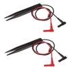 GOSONO 2pcs/lot SMD Inductor Test Clip Probe Tweezers for Resistor