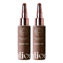 Pigmento Para Microblading Alice Cosmetic Medium Coffee 2pz Duo-mediumcoffee