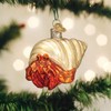 Old World Christmas Ornaments Hermit Crab Glass Blown Ornaments for