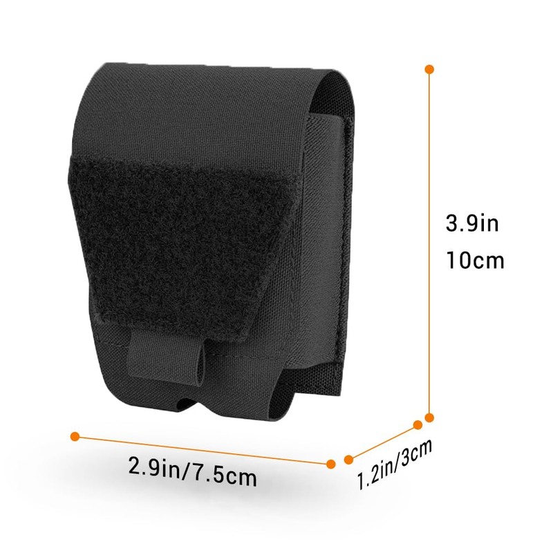 Tactical Handcuff Bag, Handcuff Holder, Handcuff Holster with Velcro Fastener