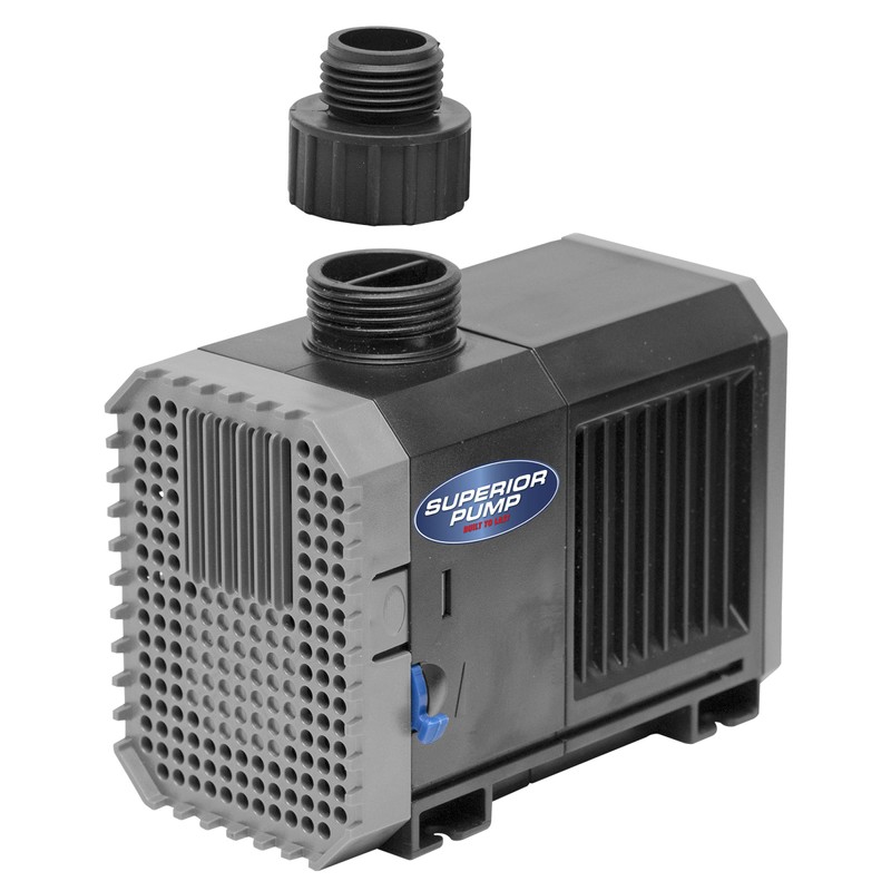 Superior Pump 90091 Mag Drive Utility Pump, Black