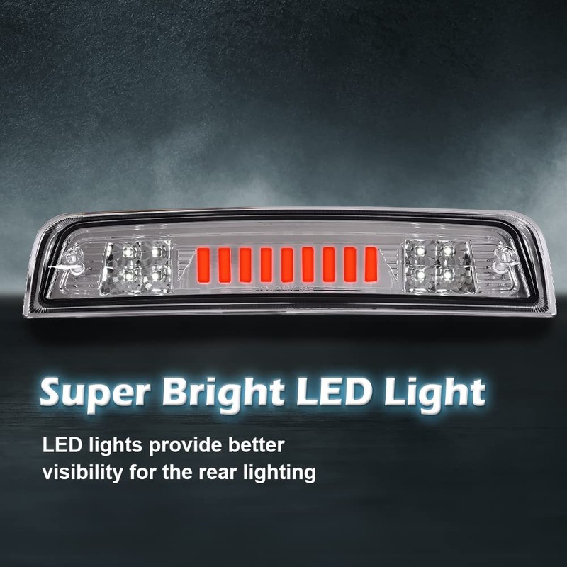 PIT66 LED Bar 3rd Brake Light, Compatible with 2009-2017 Dodge