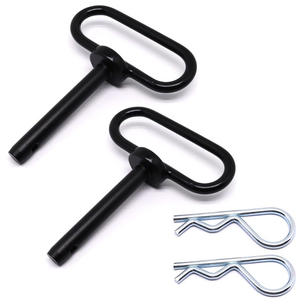 YuGtcen 1/2x3 inch Hitch Pin 2pcs, Tractor Towing Hitch Pin