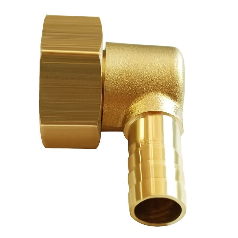 Joywayus 90 Degree Elbow Detachable Connector Fitting 5/16" Barb x