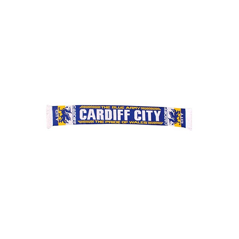 Cardiff City Football Fans Scarf (100% Acrylic)