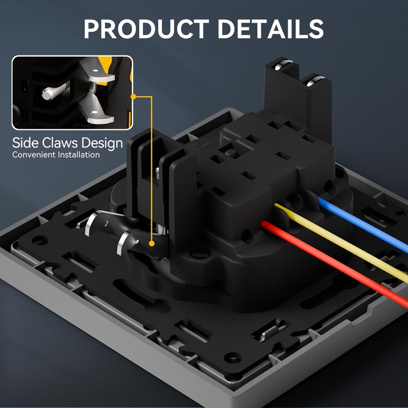BSEED 1 Compartment Schuko Socket, 250 V 16 A Sockets,