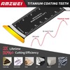 AMZWEI 20 Pcs Extra Long Titanium Oscillating Tool Blades &