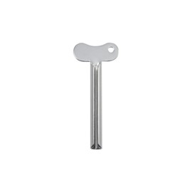Dorytop 1PCS Toothpaste Squeezer Metal Tube Squeezer Key Stainless Steel Toothpaste Roller Tube Wringer Makeup Tube Squeezer (Sliver)