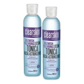 Avon Clearskin Locion Tonica Facial Astringente 2 Piezas                                                                                              