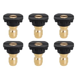 Podoy Pressure Washer Tips,Pressure Washer Sprayer Nozzle Tip 1/4" Quick Connect,Green 25 Degree Pressure Washer Nozzle for 2500 Psi 3000 Psi & 4000 Psi Pressure Washer Accessories