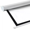 SEGAWE 120" 1:1 Projector Screen Matte Manual Pull Down White