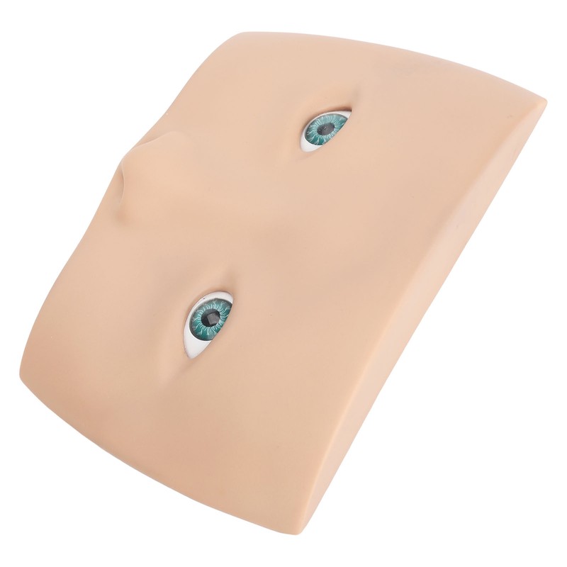 Makeup Practice Face Board 3D Realistic Eye Painting Practice Plastic