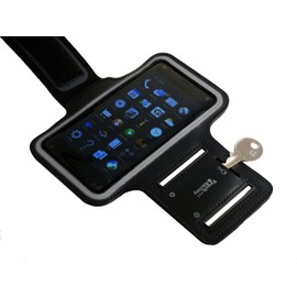 TouchAbility Universal Sports Armband For Mobile Phones (Small, Black)