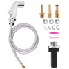 Universal Kitchen Sink Spray Attachment/Hose/Holder Set, Kitchen Side Sprayer Compatible