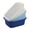 Qqbine 16 Quart Plastic Kitchen Dish Pan Basin Sink, 3