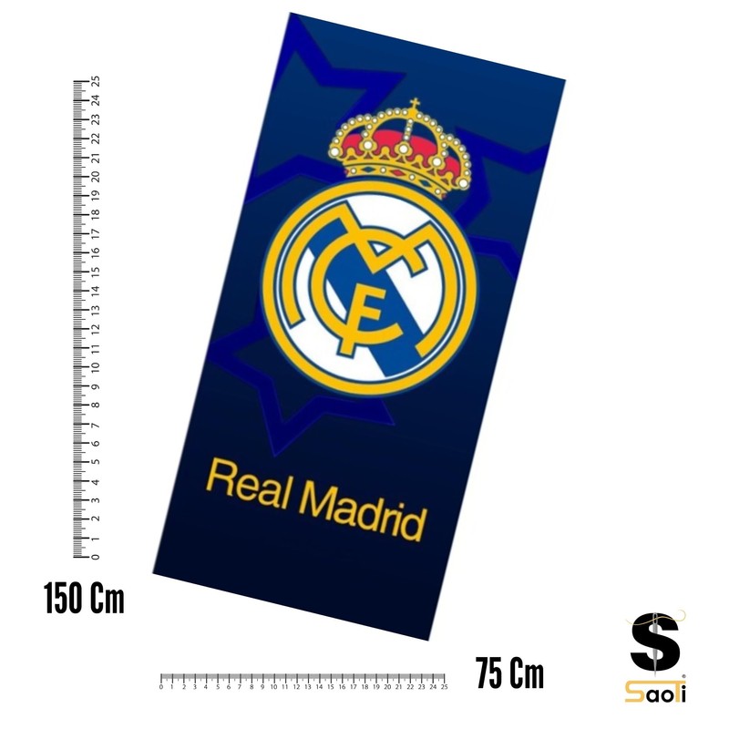 Madrid Beach Towel 75 x 150 cm Cotton 320 g