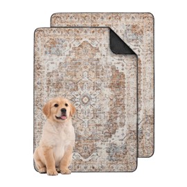 Washable Pee Pads for Dogs 2 Pack, Absorbent Reusable Puppy Pads Waterproof, Leakproof & Non-Slip Whelping Pad, Potty Training Pads for Dogs Playpen Mat 24x36