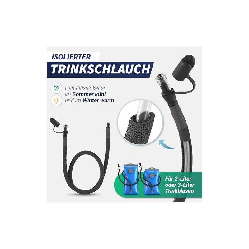 SASMO® Hydration Tube for Hydration Bladder - Insulated | 100