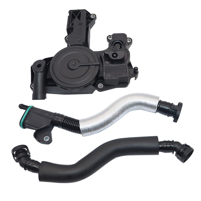 Bohaner 06H103495 PCV Valve Oil Separator with Breather Hoses 06H103495A