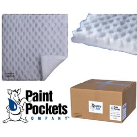 20 x 20 - Paint Pockets White Overspray Arrestor 10-Pack