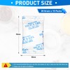 Yeather 20 Gram [15 Packets] Silica Gel Packets - Reusable