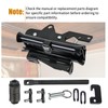 XJJ Garage Door Openers 41B3869-1 & 41B3869-3 Complete Trolley Assembly