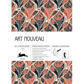 Art Nouveau: Gift & Creative Paper Book Vol.87 (Multilingual Edition) (English, Spanish, French and German Edition)