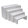 EPOSGEAR Nesting Plinths Clear or Coloured Acrylic Plastic Retail Riser