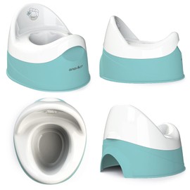 BABYLON Duet Children's Potty, Children's Toilets with Removable Bowl, Children's Toilet, Night Pot for Children/Toilet Seat Pot, Boys/Girls Children's Potty from 1 Year, Baby Accessories, White