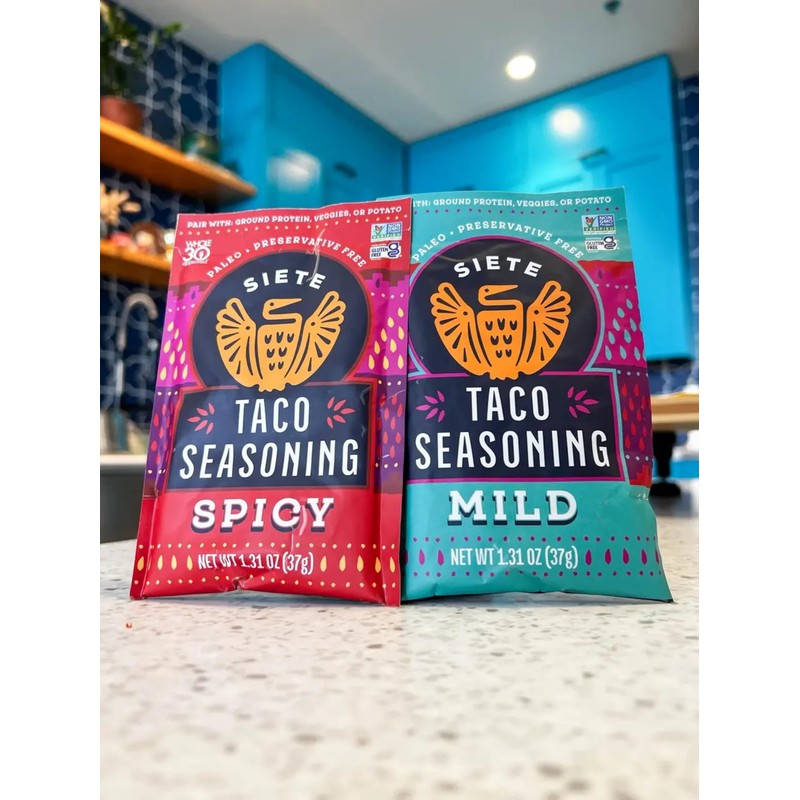 Siete Spicy Taco Seasoning Mix | Gluten Free | Vegan