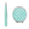 Danielle Creations Exotic Escapes Compact and Tweezer Set
