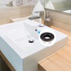 uxcell Sink Basin Trim Overflow Cover Copper Insert in Hole