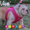 Ancol Viva Step-in Breathable Reflective Weatherproof Pink Comfort Harness 30-36cm,