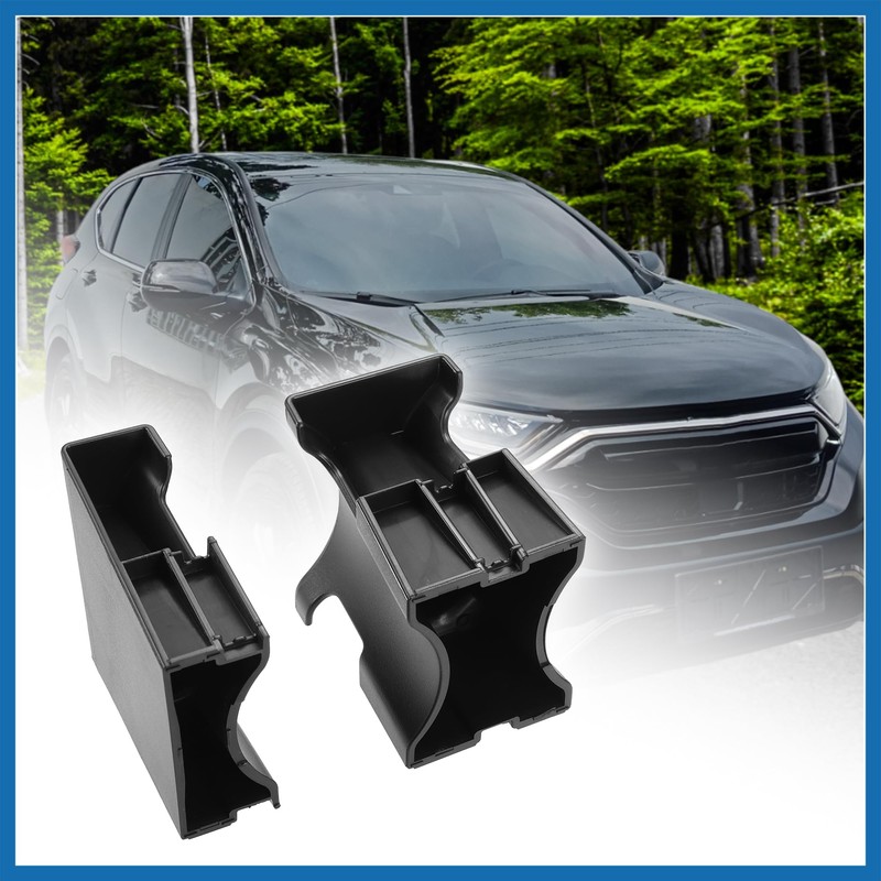 A ABSOPRO Center Console Drink Cup Holder Insert Divider for