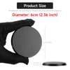 DisplayMore 32Pcs 60mm/2.36inch Plastic Model Miniature Bases,4mm/0.16 Thick Circular War