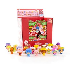 The Loyal Subjects Strawberry Shortcake 12-Pack with 24 Collectible Sweet Scented Micro 1.5-inch Cheebee Blind Bag Mystery Figures